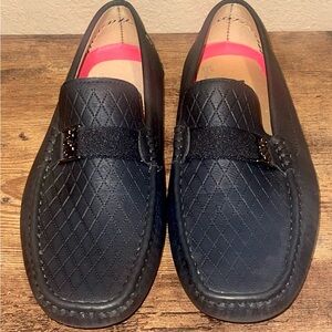 Rocawear Black Quilted Loafers